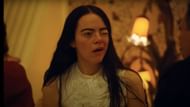 Stone as Bella (Image via YouTube/ SearchlightPictures)